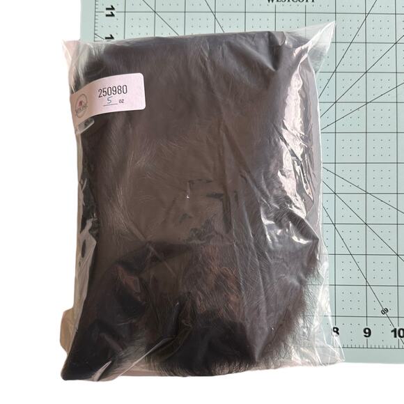 Vintage Fur Collar Neckline Black - Picture 7 of 7